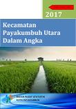 Payakumbuh Utara Subdistrict In Figures 2017