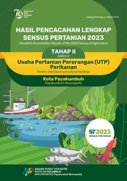 Complete Enumeration Results Of The 2023 Census Of Agriculture - Edition 2 Fishery Individual Agricultural Holdings Payakumbuh Municipality