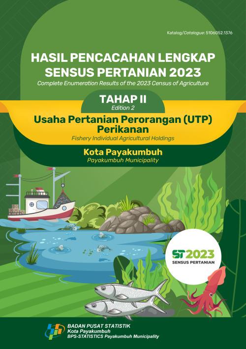 Hasil Pencacahan Lengkap Sensus Pertanian 2023 - Tahap II: Usaha Pertanian Perorangan (UTP) Perikanan Kota Payakumbuh