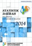 Regional Statistik Of Payakumbuh Selatan Sub District 2014