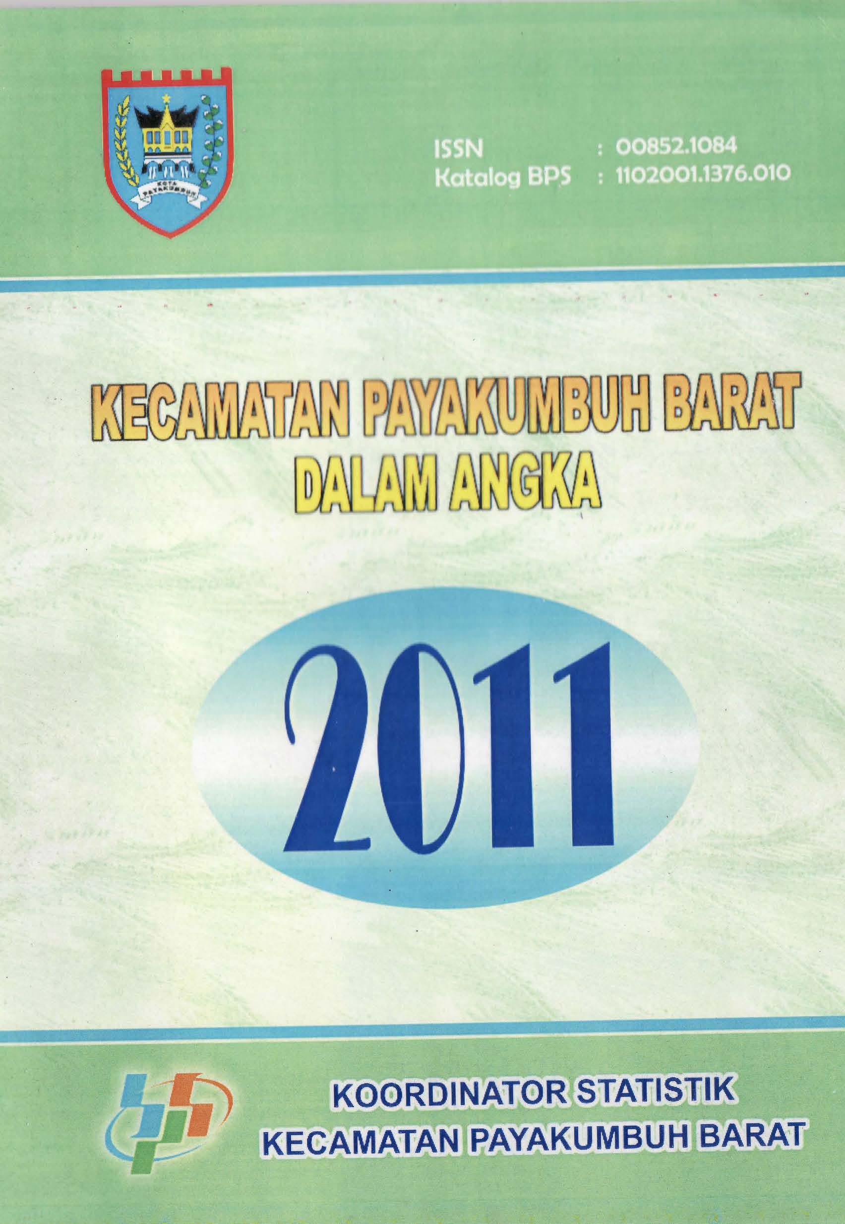 Kecamatan Payakumbuh Barat Dalam Angka 2011